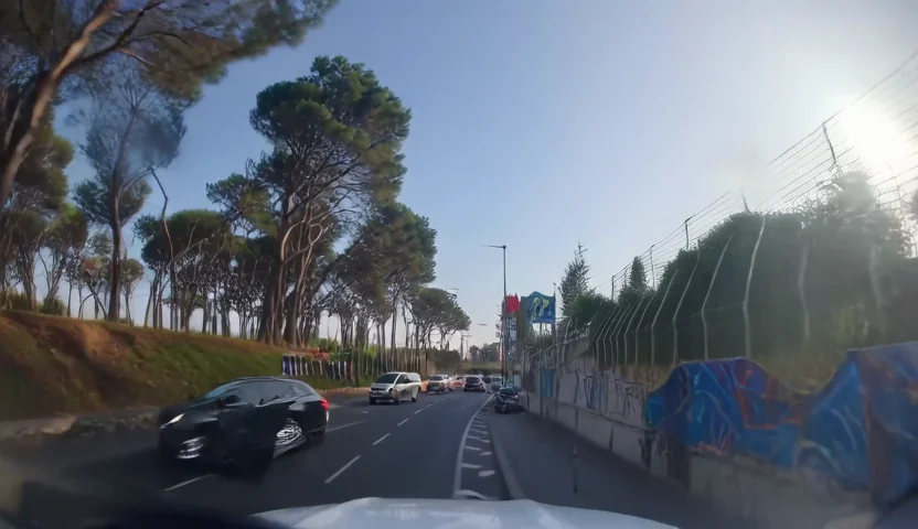Generated autonomous driving scene